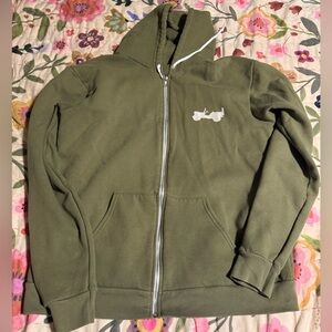 Jeep Zip Up Hoodie Unisex ~ XL